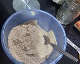 Foto langkah ke 3 dari resep Anabolic Milky Cheese Oat Mooncakes (New Recipe) |High Protein, Low Calorie, Sugar & Gluten Free.