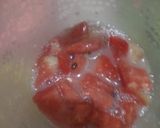 Foto langkah ke 4 dari resep Sop apel semangka susu.