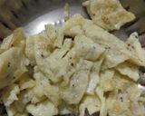 A picture of step 1 of Egg tawa pulav.