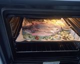 Foto del paso 7 de la receta Dorada o lubina al horno con verduras y shiitake