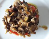 Foto del paso 8 de la receta Ensalada templada de bulgur con champis y vinagreta de miel