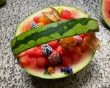 Une image de l'étape 11 de 🍉Pastèque 🍉melon🍋‍🟩farandole de fruits 🫐🍓🍇.