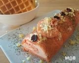 Une image de l'étape 16 de Bûche truite fumée au citron.