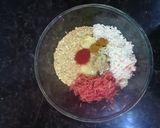 A picture of step 1 of Healthy Oats Tikki.