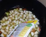Foto langkah ke 2 dari resep Gulai Labu Parang dan Tahu Dengan Bumbu Instan.
