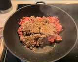 A picture of step 2 of Tony’s Chili con Carne.
