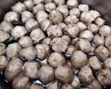 A picture of step 1 of Protein rich soybean mince - Soybean Keema.