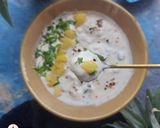 A picture of step 5 of Pineapple Raita.