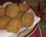 Foto langkah ke 7 dari resep Bola-bola Pisang Krispy.