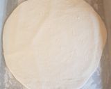 A picture of step 10 of Completely homemade chicken madras pizzas.