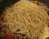 Foto del paso 4 de la receta Spaghetti con butifarra y champiñones