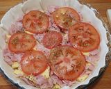 Foto del paso 4 de la receta: Tarta diferente de Jamón y queso en horno eléctrico
