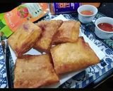A picture of step 6 of Malai boti Box patties.