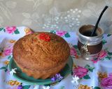 Foto del paso 4 de la receta: Budín de naranja con mermelada de frutilla🍓