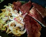 Foto del paso 3 de la receta: PICADA De Hígado con Cebolla y Papas con Alioli...!
