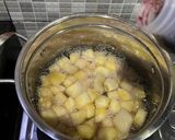 Foto langkah ke 2 dari resep Bubur Singkong Beetroot.
