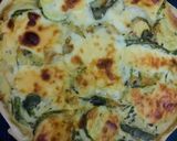 Foto del paso 5 de la receta: TARTA DE 🥒ZUCHINIS🥒 Y 🧀🧀QUESOS🧀 (en horno eléctrico)