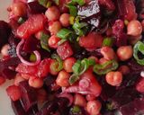 Csicseriborsós céklasaláta recept fázis 2 fotója