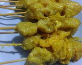 Foto langkah ke 4 dari resep Sate tahu cilok.