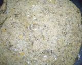 A picture of step 2 of Sprouts pancakes.