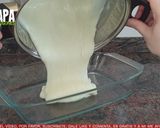 A picture of step 5 of Leche Frita.