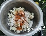A picture of step 1 of Gobhi Manchurian.