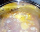 A picture of step 3 of Fry eggs#4weeks challenge.
