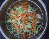 A picture of step 3 of Coleslaw salad.