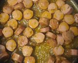 Foto del paso 3 de la receta: Salchichas en salsa con pimiento rojo
