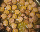 Foto del paso 3 de la receta: Salchichas en salsa con pimiento rojo