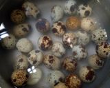 Foto langkah ke 1 dari resep Sate Pindang Telur Puyuh.