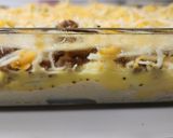 A picture of step 5 of Breakfast casserole.