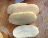 A picture of step 1 of Baked french fries.