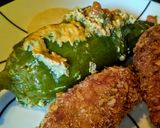 Foto del paso 8 de la receta: CAIGUA (pepino de agua), relleno con guiso de Carne Picada...!