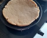 A picture of step 4 of Rajasthani roti.