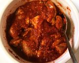 A picture of step 2 of Goan Mutton Recheado / Red Mutton Curry.