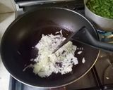 Foto langkah ke 2 dari resep Tumis buncis daging giling.