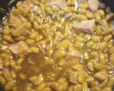 A picture of step 1 of Pork and Beans with Gammon and Molasses.