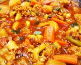 আলু গাজর ফুলকপির তরকারি (alu gajor phulkopir torkari recipe in bengali) রেসিপি ধাপ - 6 ছবি
