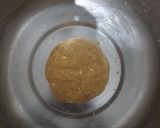 A picture of step 1 of Oats Paneer and Corn Galette.