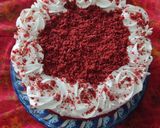 A picture of step 19 of Red velvet cake 🎂🍰.