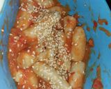 Foto langkah ke 6 dari resep Tteokbokki ala kadarnya / kue beras ala korea simple.