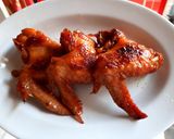 Foto langkah ke 5 dari resep Sayap Pedas Goreng Madu (Honey Spicy Chicken Wings).