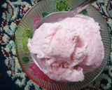 A picture of step 5 of Rose Flavour Ice cream.