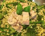 Foto del paso 3 de la receta: Pasta pan atún rosado y vegetales