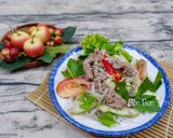 Hình bước làm 6 của món Gỏi Miến Thịt Bò Thái Lan
