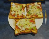 A picture of step 1 of Bread pizza.