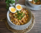 Foto del paso 8 de la receta: Garbanzos fritos con jamón versión saludable