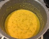 A picture of step 1 of Green moong and toor dal fry.