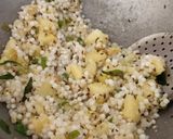 A picture of step 3 of Sabudana Khichdi.